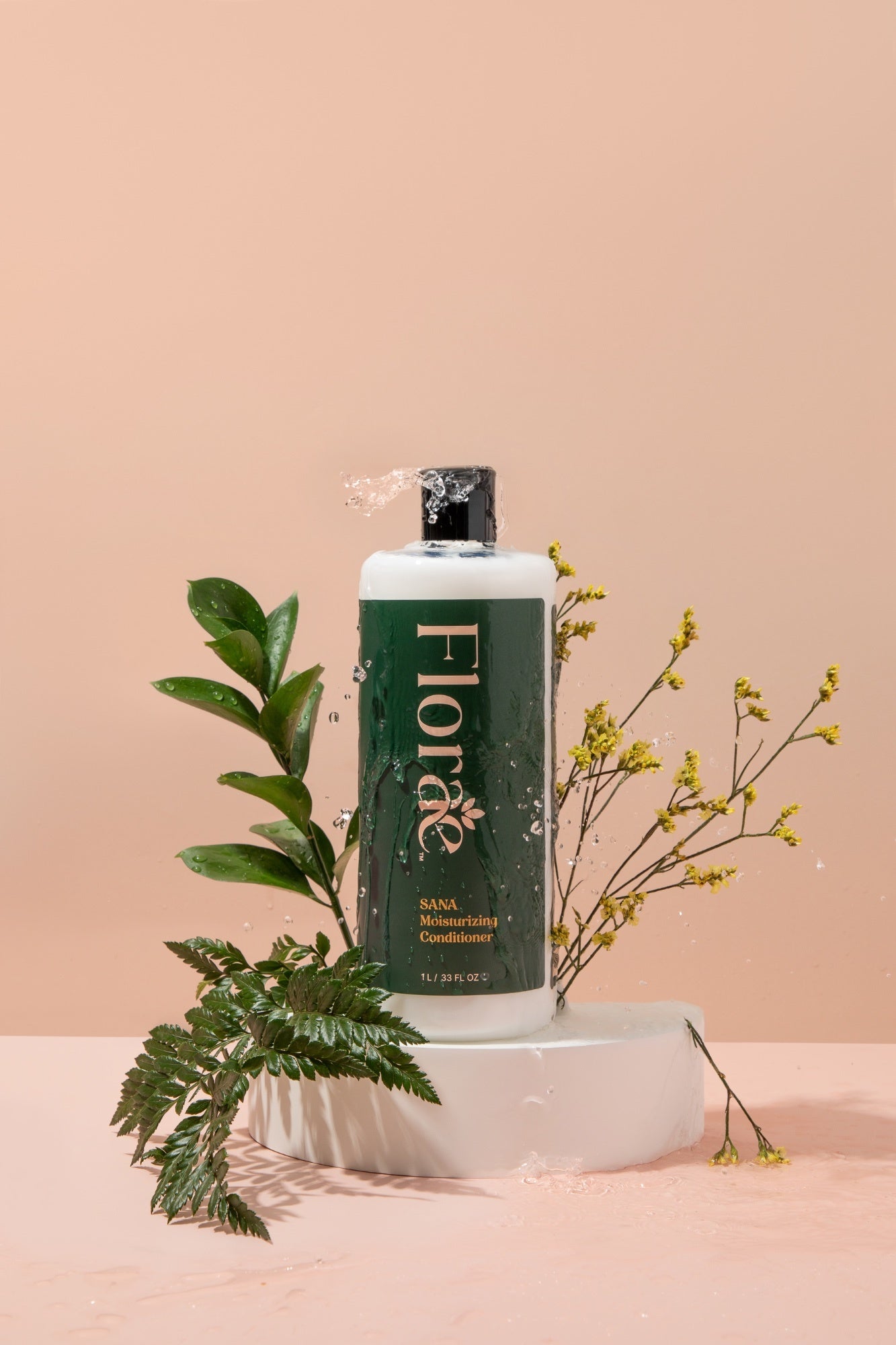SANA Moisturizing Conditioner Jumbo Size- Infused w/ Hydrolyzed Collagen (1L / 33 fl oz)