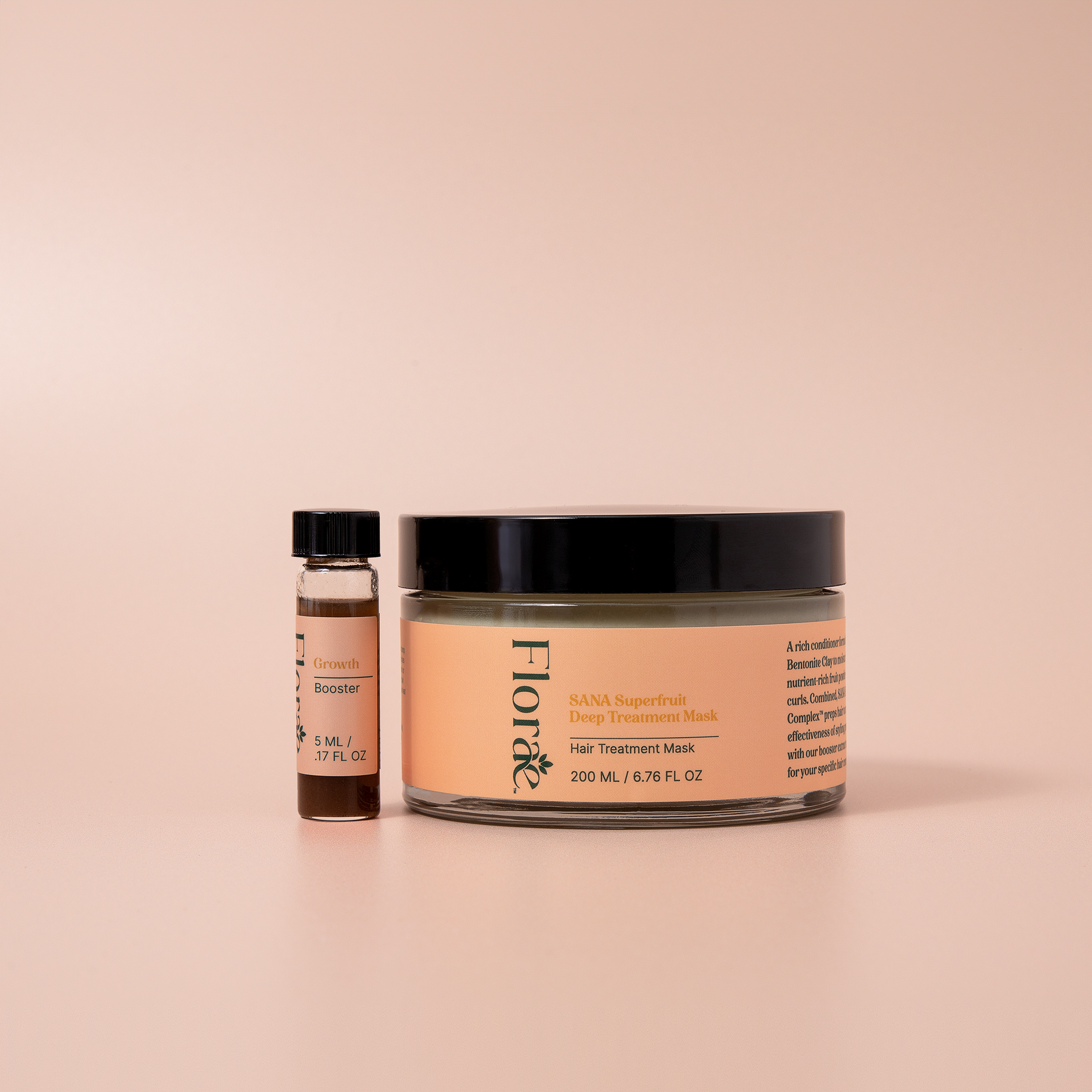 Growth Booster + Superfruit Mask for Thinning Hair & Shedding Support