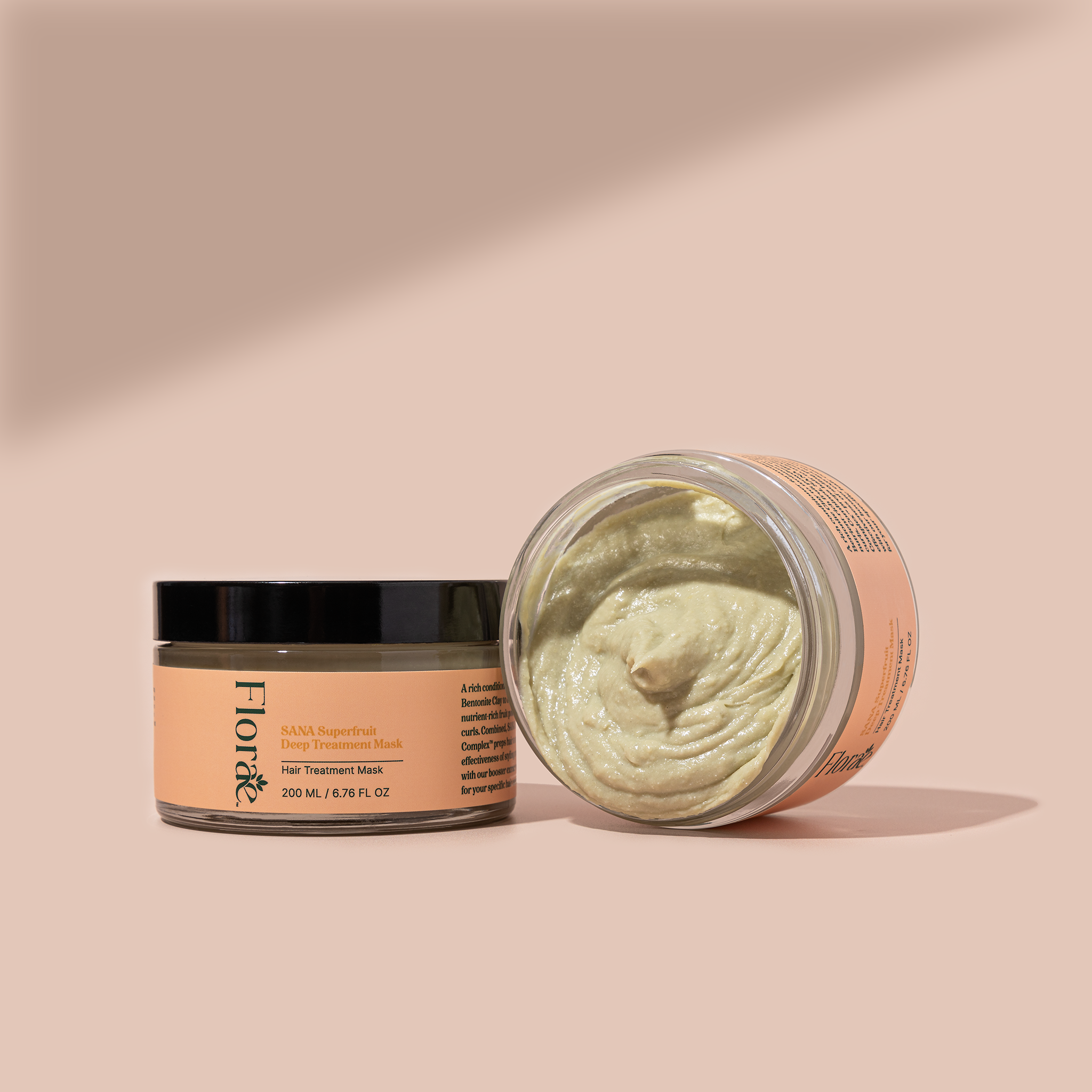 hydration hair mask open jar