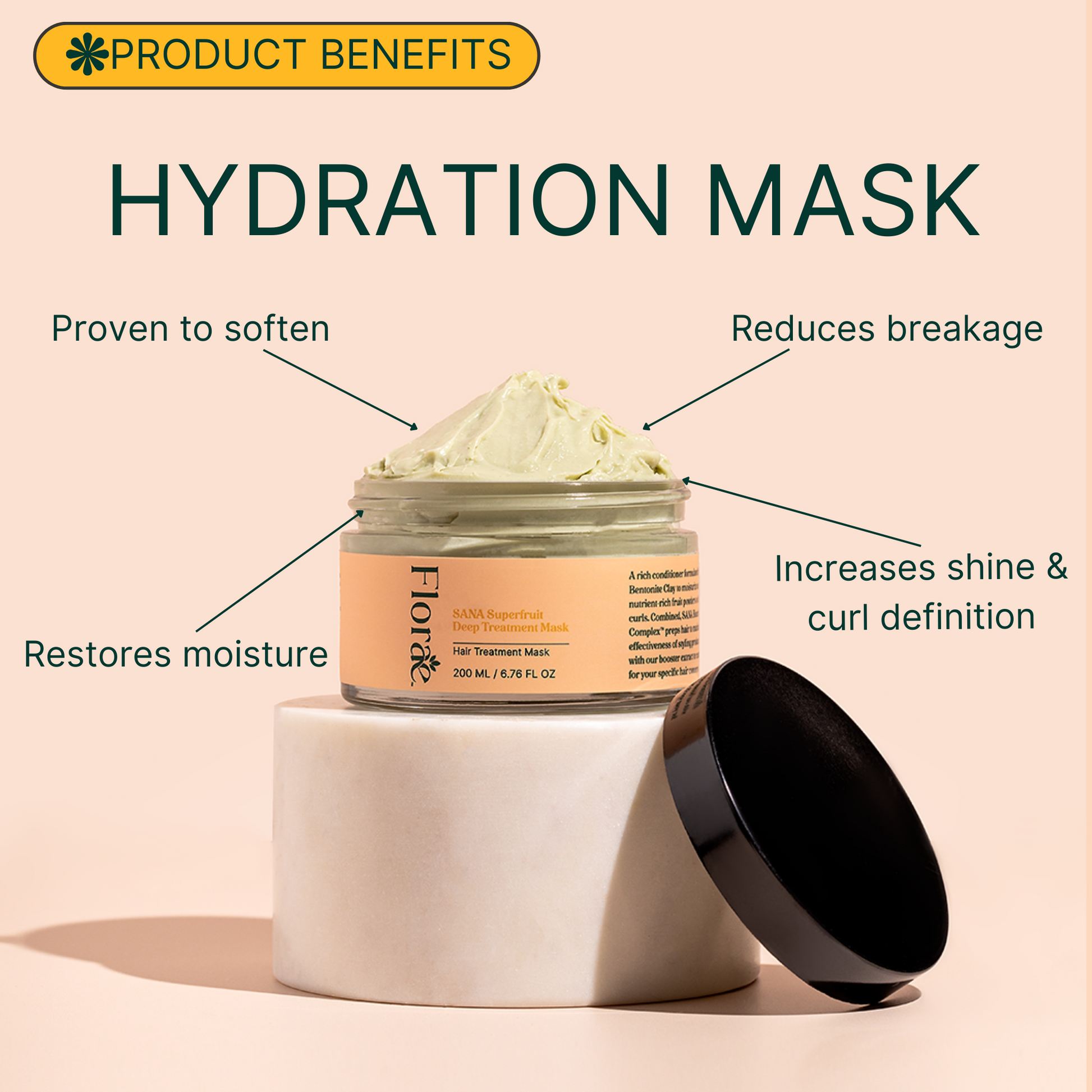 hydration mask benefits infographic